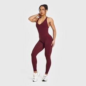 Oner Active Unified Scoop Back All In One Long | Rosewood - M - Short